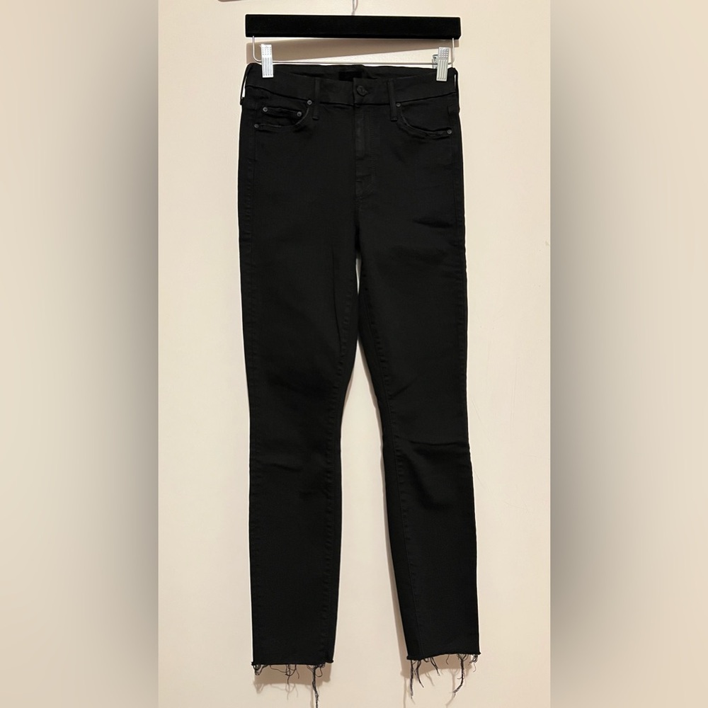 Mother The Looker Ankle Fray Jeans in Not Guilty